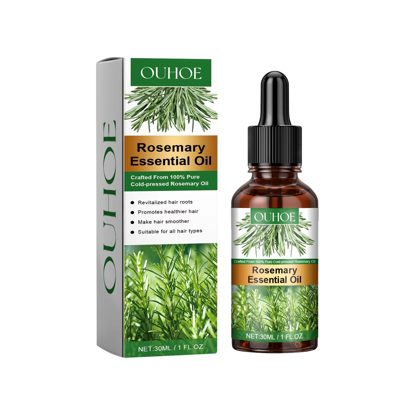 OUHOE™️ Scalp Treatment Essential Rosemary  Oil  